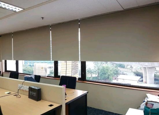 Roller Blind Blackout Makassar